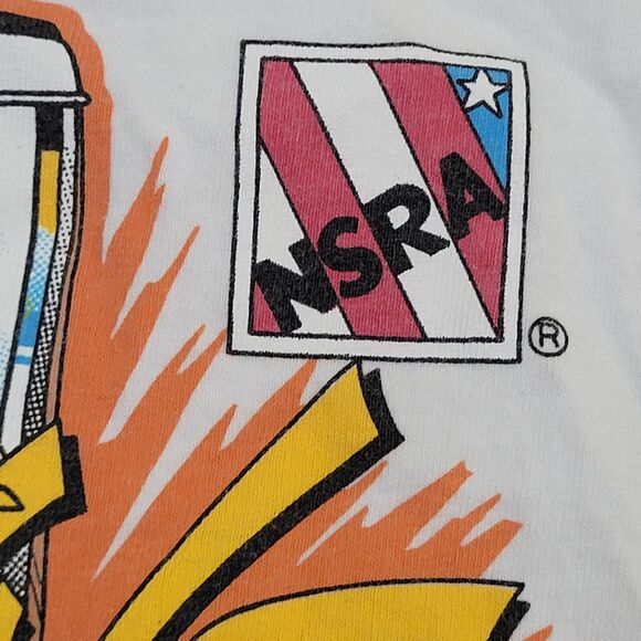 Vintage 1999 NSRA Hot-Rod Tank-Top M/L 20x26 White - Picture 11 of 11